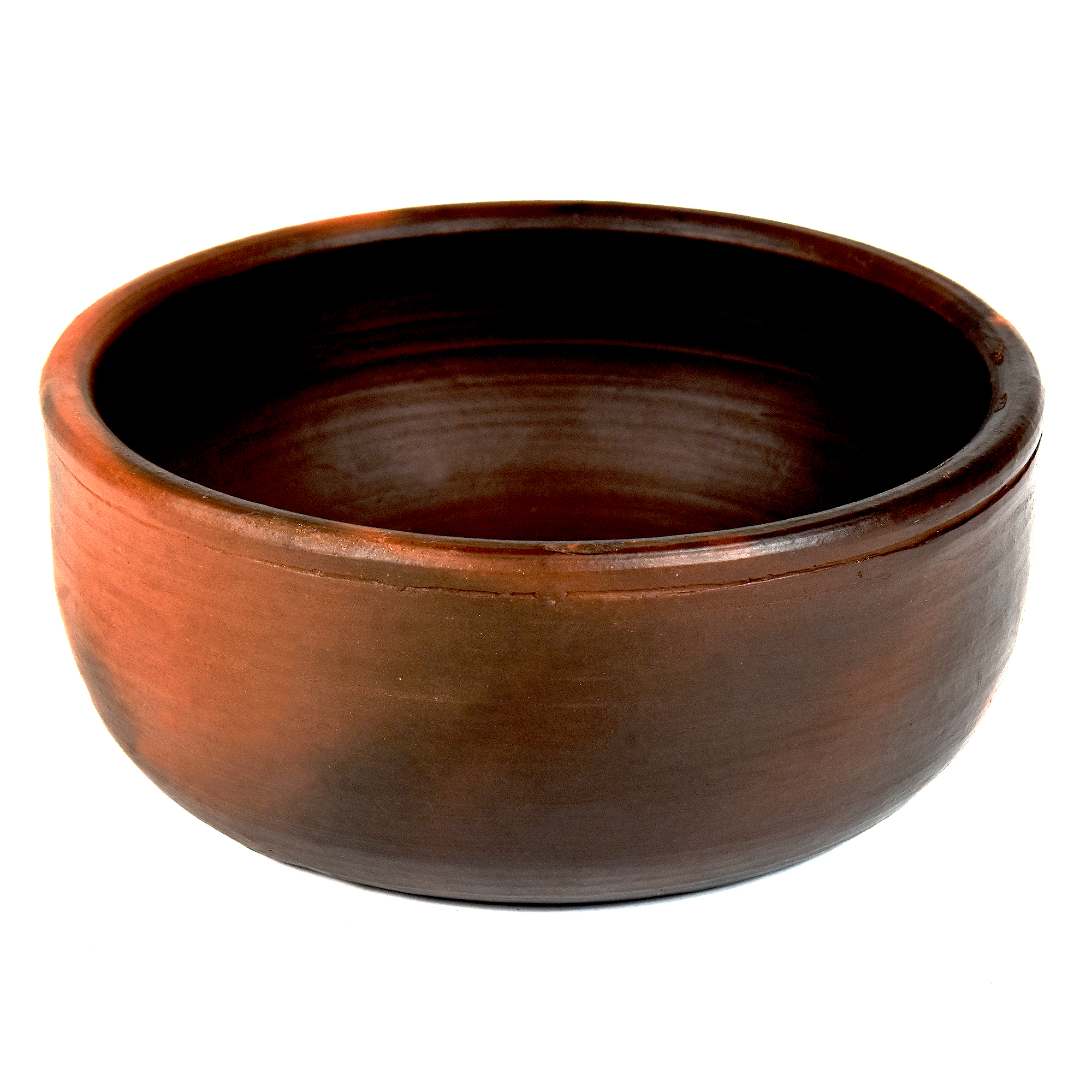 Straight Sided Clay Pomaireware Bowl
